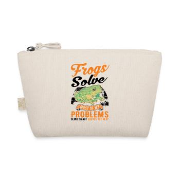Grenouille cadeau Rainette - Trousse biologique - nature - Devant