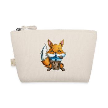 Renard Bébé Renard Mama Forest Animal Bubble Tea Renards - Trousse biologique - nature - Devant