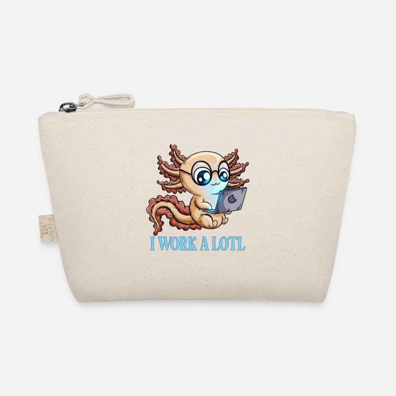 Funny saying Work Gift I Work a Lotl Organic Pouch