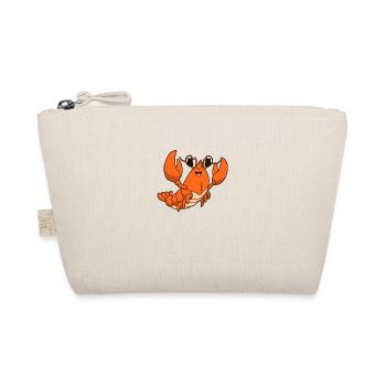 Kawaii Lobster - Organic Pouch - nature - Front