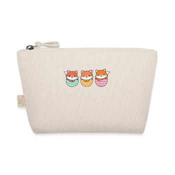 renards doux à Pâques avec œufs de Pâques renard - Trousse biologique - nature - Devant
