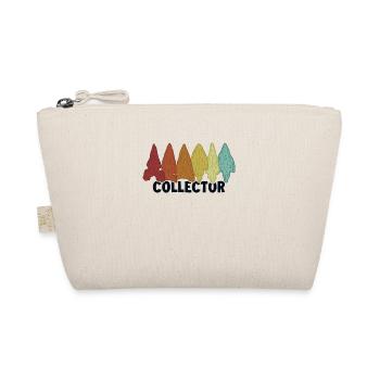 Collector Arrowhead Collecting Hunting Tips - Organic Pouch - nature - Front