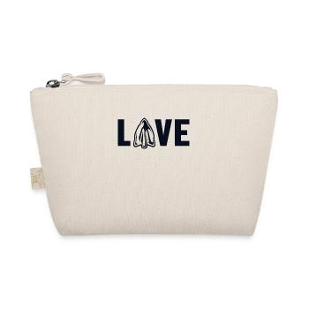Love Arrowhead Collecting Hunting Arrowheads - Organic Pouch - nature - Front