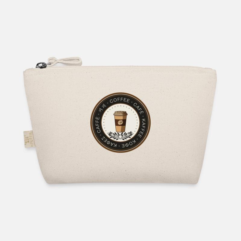 Coffee Lover Badge Organic Pouch