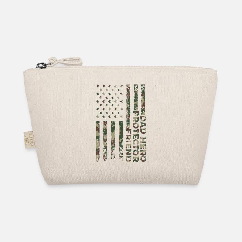 Daddy Hero Protector Patriotic American Organic Pouch