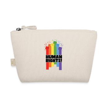 Proud LGBTQ. Human rights - Organic Pouch - nature - Front
