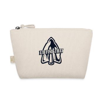 I'd Find That Arrowhead Hunter Hunting Tips - Organic Pouch - nature - Front