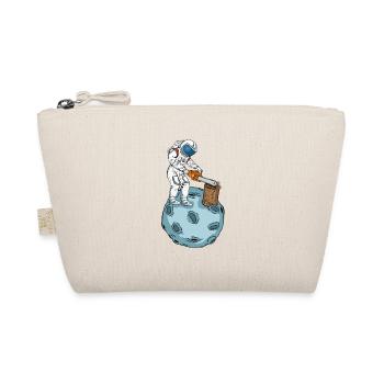 Astronaute Tronçonneuse Hommes Arboriculteur Bûcheron - Trousse biologique - nature - Devant