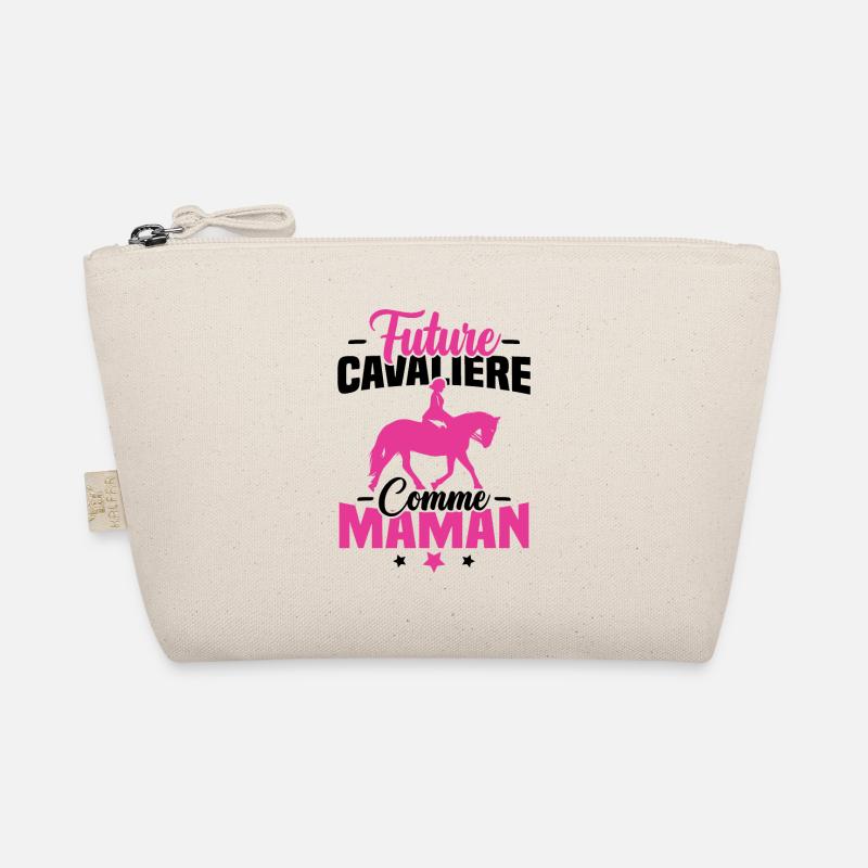 Future cavalière comme maman - Trousse biologique - nature
