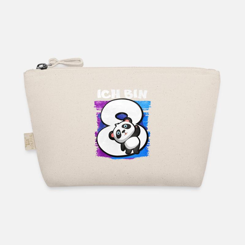 Ich Bin 8 Panda Bio-Täschchen