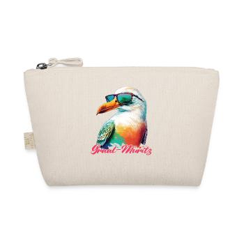 Graal Müritz Urlaub coole Möwe mit Sonnenbrille - Bio-Täschchen - Natur - Vorne