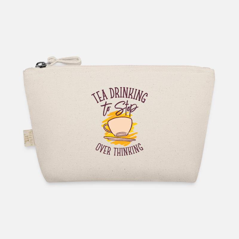 Tea Overthinking Tea Lover Teetasse Overthinker Bio-Täschchen