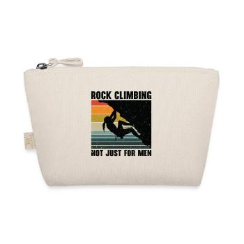 Internationaler Frauentag Mountain Retro Rock - Bio-Täschchen - Natur - Vorne