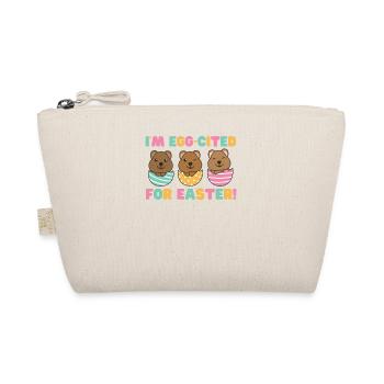 sweet quokkas for Easter with Easter eggs quokka - Organic Pouch - nature - Front