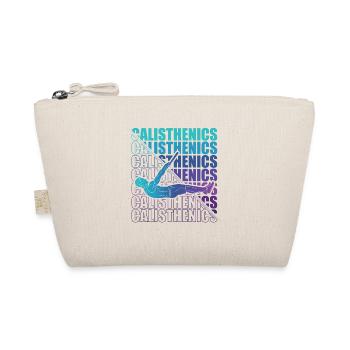 Calisthenics Street Workout Gymnastics Fitness - Organic Pouch - nature - Front