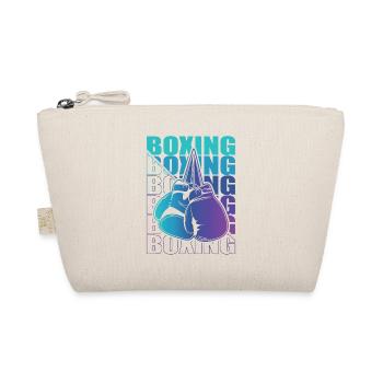 Boxen Martial Arts Boxing Box Club Boxer - Organic Pouch - nature - Front