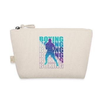 Boxen Martial Arts Boxing Box Club Boxer - Organic Pouch - nature - Front