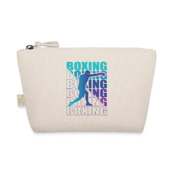 Boxen Martial Arts Boxing Box Club Boxer - Bio-Täschchen - Natur - Vorne
