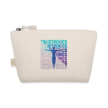 Calisthenics Street Workout Gymnastics Fitness - Organic Pouch - nature - Front
