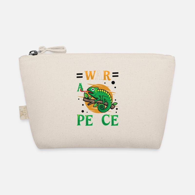 Peace Cameleon, peace movement Organic Pouch