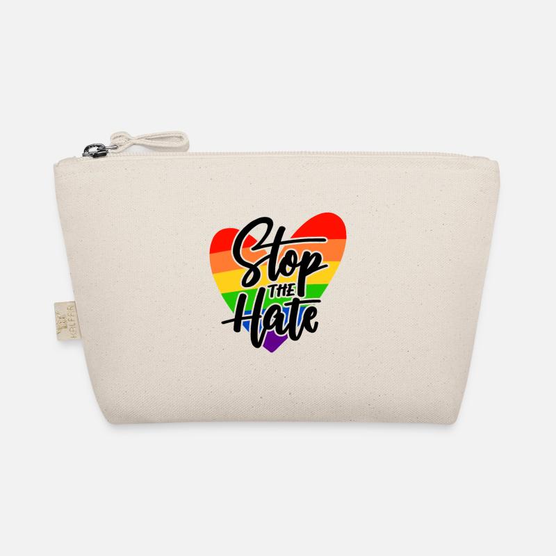 Stolz LGBTQ. Stellungnahme - Bio-Täschchen - Natur