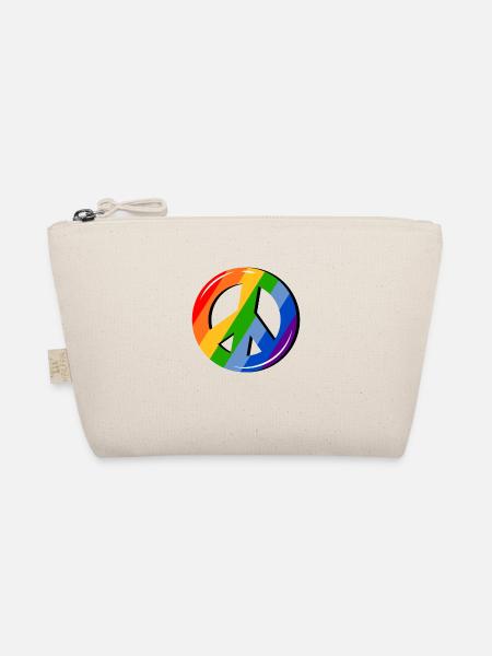 Proud LGBTQ. Opinion - Organic Pouch - nature - Front