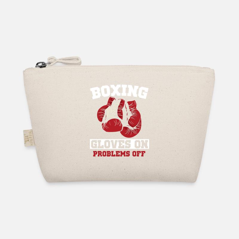 Boxing gloves to problems from sport boxer boxing Organic Pouch