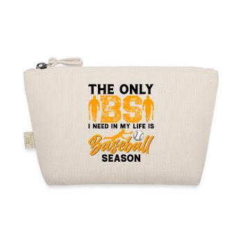 Baseball Player Baseball Player Baseball Team - Organic Pouch - nature - Front