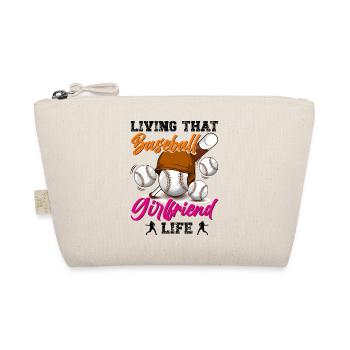 Baseball Player Baseball Player Baseball Team - Organic Pouch - nature - Front