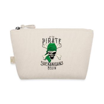 Que les manigances des pirates commencent - Pirate Skull - Trousse biologique - nature - Devant