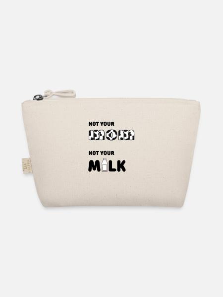 Not your mom not your milk - Bio-Täschchen - Natur