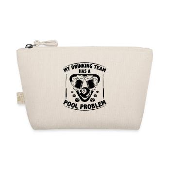 My Drinking Team Has A Pool Problem Billard Pool S - Organic Pouch - nature - Front