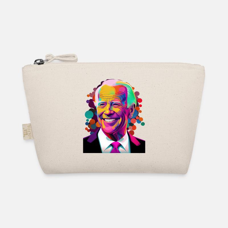 Lächelnder Präsident Bio-Täschchen