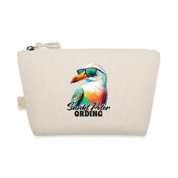 Sankt Peter Ording Holiday Seagull with Sunglasses - Organic Pouch - nature - Front