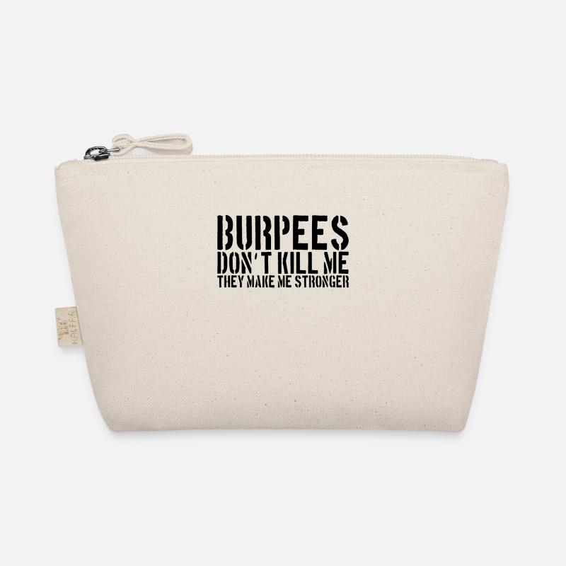 Burpee Spruch Bio-Täschchen