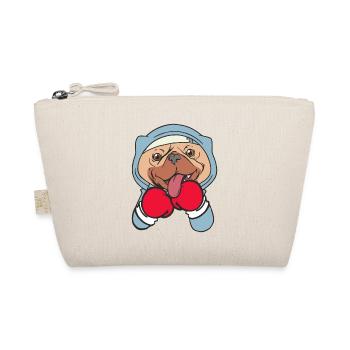 Hundeboxer Kampfsportler Sparring Combat Sports - Bio-Täschchen - Natur - Vorne