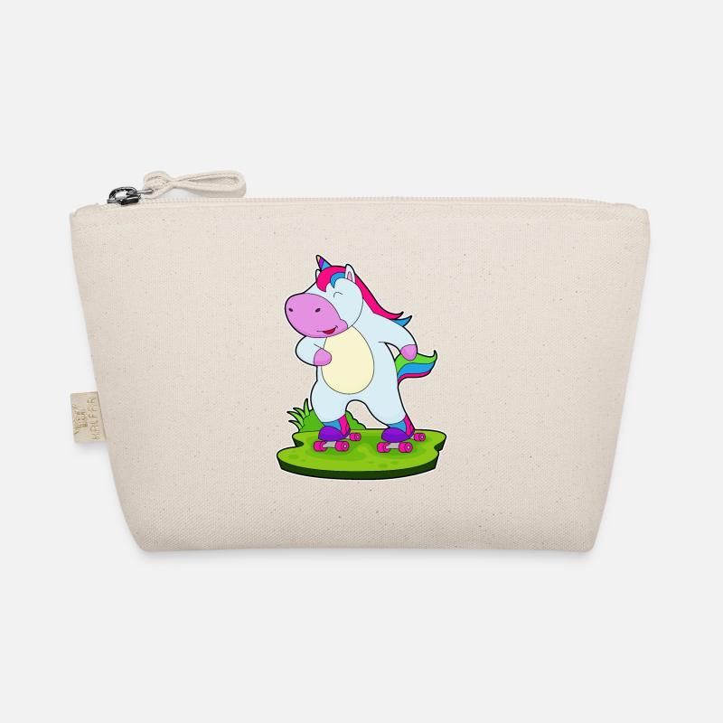 Einhorn Inline skating Rollschuhe Bio-Täschchen