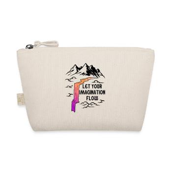 Space River Mountain Imagination Space Lover - Organic Pouch - nature - Front