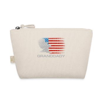 Granddady US American Flag From Grandchildren For - Organic Pouch - nature - Front