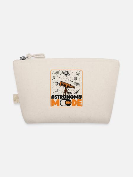 Astronomy Mode On Astronomy Photographer Cosmologist - Organic Pouch - nature - Front