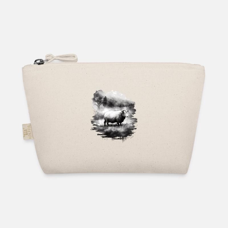Sheep Landscape - Bio-Täschchen - Natur