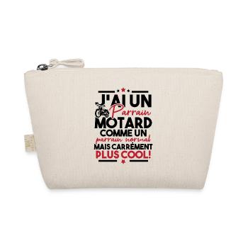 J ai un parrain motard comme un parrain normal - Trousse biologique - nature - Devant
