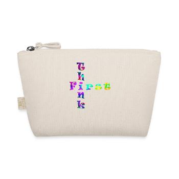 Think First - Organic Pouch - nature - Front