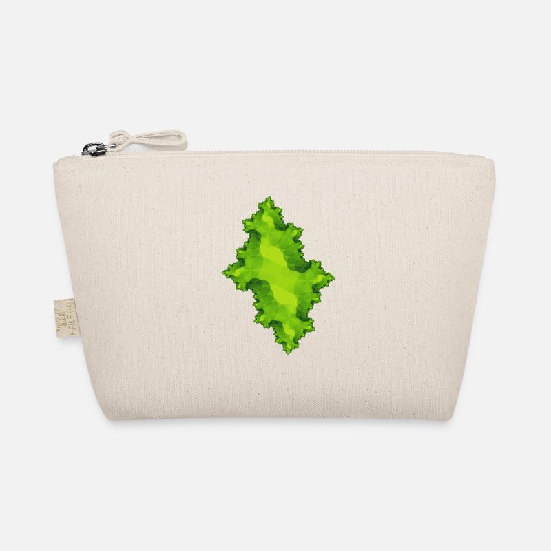 Fractal Green Organic Pouch