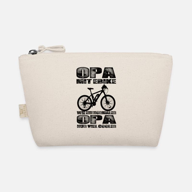 Opa Mit Ebike Wie Ein Normaler Opa Nur Cooler Bio-Täschchen