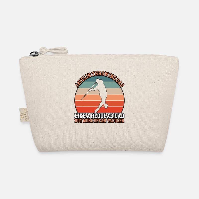 Javelin Throwing Dad Organic Pouch