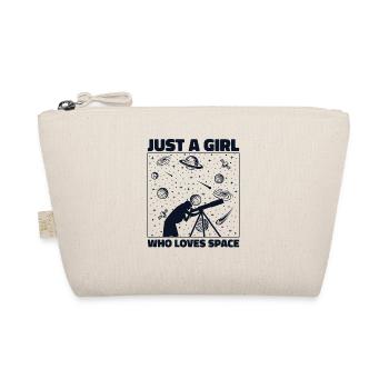 Juste une fille qui aime l’astronomie cosmologiste spatiale - Trousse biologique - nature - Devant