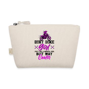 Motocross Girls - Organic Pouch - nature - Front