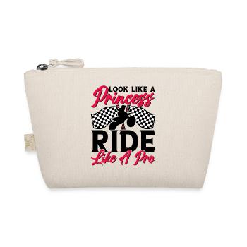 Motocross Girls Motocross Offroad Dirt Bike - Organic Pouch - nature - Front