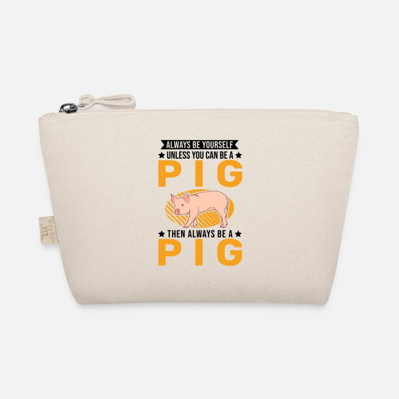 Pig Gift Farmer Pig Organic Pouch